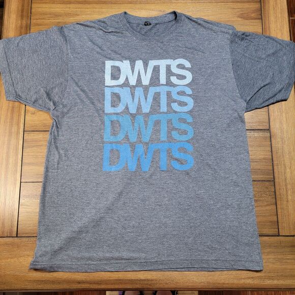 DWTS Graphic SS Blue Tee Live! Tour 2016-2017 - Size XL - Picture 2 of 5